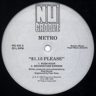 METRO - $1.15 Please