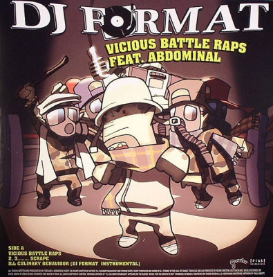 DJ FORMAT - Vicious Battle Raps / Ill Culinary Behaviour (Remixes)