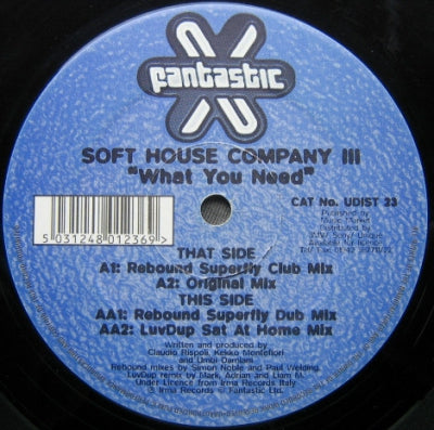 SOFT HOUSE CO. II - What You Need