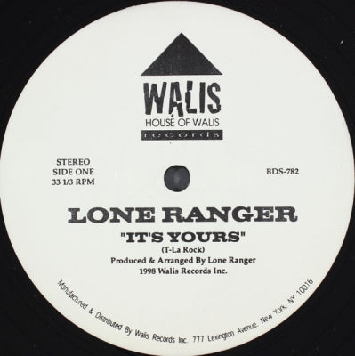 LONE RANGER (Q-TIP) - It's Yours