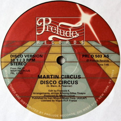 MARTIN CIRCUS - Disco Circus