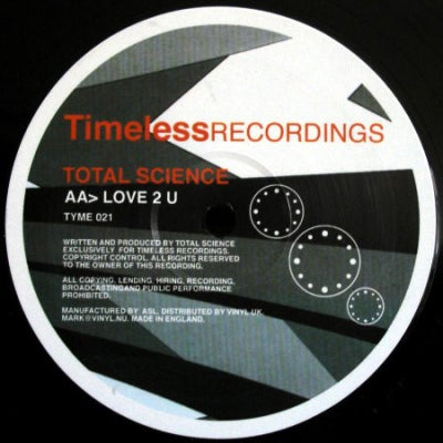 TOTAL SCIENCE - Hot Spot / Love 2 U