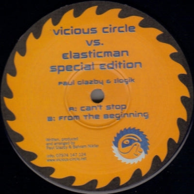 PAUL GLAZBY & ILOGIK - Can't Stop / From The Beginning