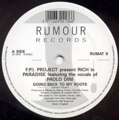 FPI PROJECT feat. RICH IN PARADISE - Going Back To My Roots