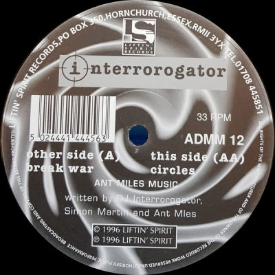 INTERROROGATOR - Break War / Circles