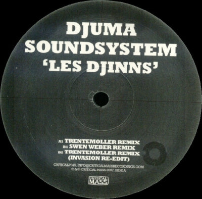 DJUMA SOUNDSYSTEM - Les Djinns