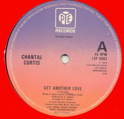 CHANTAL CURTIS - Get Another Love / I'm Burning