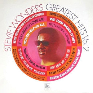 STEVIE WONDER - Stevie Wonder's Greatest Hits Vol. 2