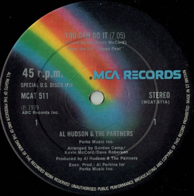 AL HUDSON & THE PARTNERS - You Can Do It / Happy Feet