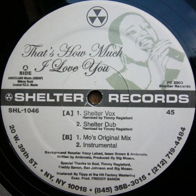 BOBBY D'AMBROSIO - That's How Much I Love You
