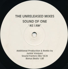 SOUND OF ONE - As I Am