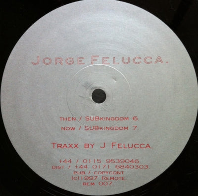 JORGE FELUCA - SUBkingdom 6 / 7 / 8 / 9