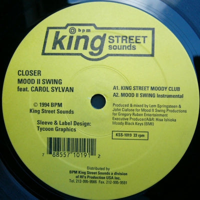 MOOD II SWING - Closer
