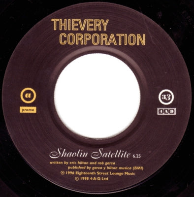 THIEVERY CORPORATION - Shaolin Satellite / Vivid.