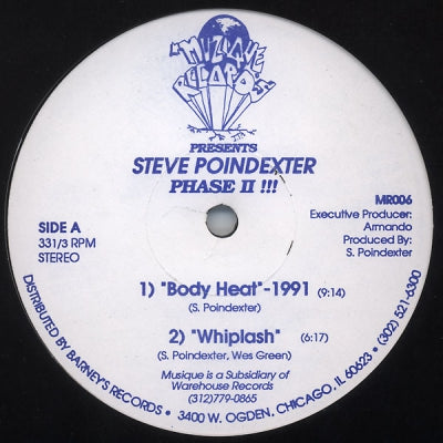STEVE POINDEXTER - Phase II !!!