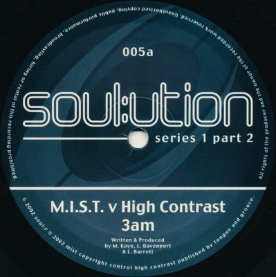 VARIOUS ARTISTS - Soul:ution Series 1 Part 2