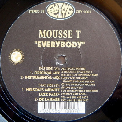MOUSSE T. - Everybody