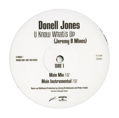 DONELL JONES - U Know What's Up