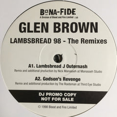 GLEN BROWN - Lambsbread 98 - The Remixes