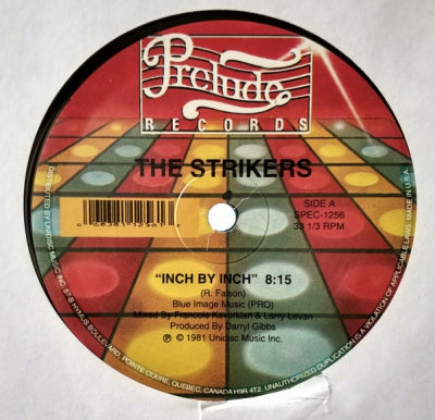 THE STRIKERS - Body Music / Inch By Inch