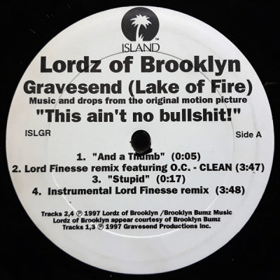 LORDZ OF BROOKLYN - Gravesend (Lake Of Fire)