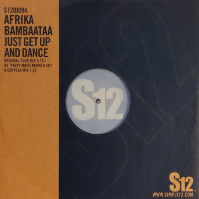 AFRIKA BAMBAATAA - Just Get Up And Dance