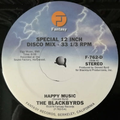 THE BLACKBYRDS - Rock Creek Park / Happy Music