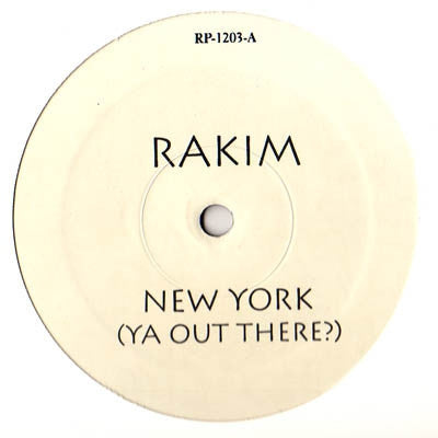 RAKIM - New York (Ya Out There?)