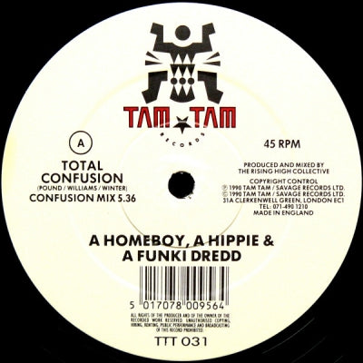 A HOMEBOY, A HIPPIE & A FUNKI DREDD - Total Confusion