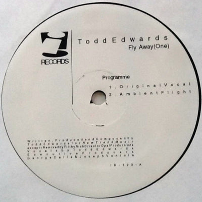TODD EDWARDS - Fly Away (One)