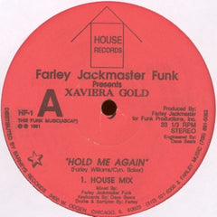 FARLEY JACKMASTER FUNK presents XAVIER GOLD - Hold Me Again