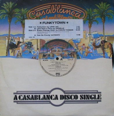 LIPPS INC / DANIELLE / EVELYN THOMAS / ULTIMATE - Hot From The Casbah - Funkytown / Let's Have A Party / Evelyn Thomas Suite / Feel So Fine