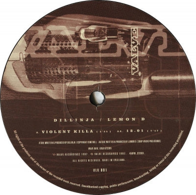 DILLINJA / LEMON D - Violent Killa / 12.01