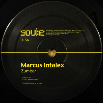 MARCUS INTALEX - Zumbar / Temperance
