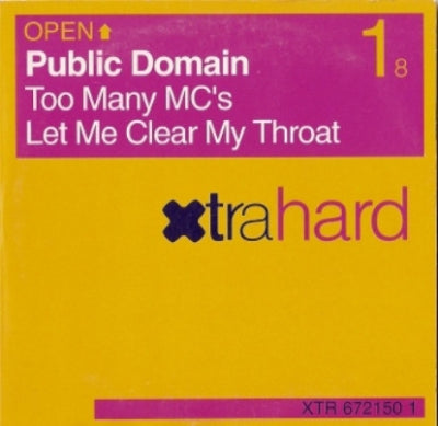 PUBLIC DOMAIN - Too Many MC's / Let Me Clear My Throat