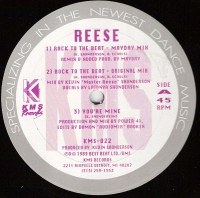 REESE - Rock To The Beat / You're Mine / Grab The Beat