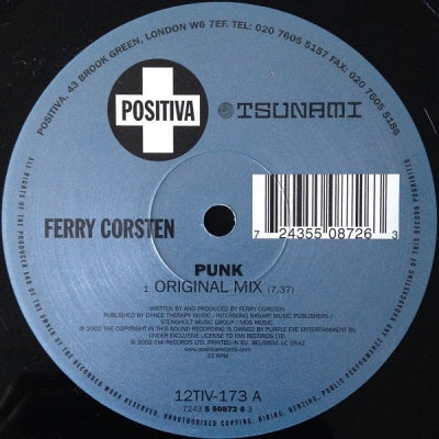 FERRY CORSTEN - Punk