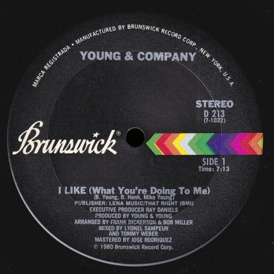 YOUNG & COMPANY - I Like (What You're Doing To Me)