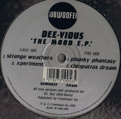 DEE-VIOUS - The Mood E.P.