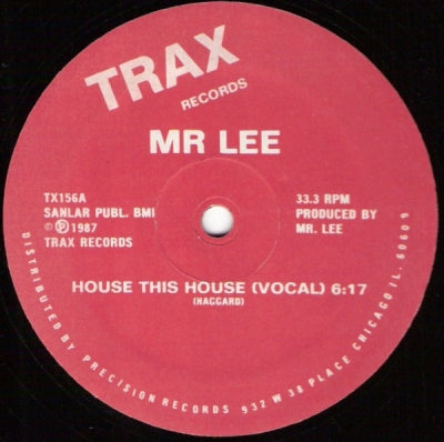 MR. LEE - House This House