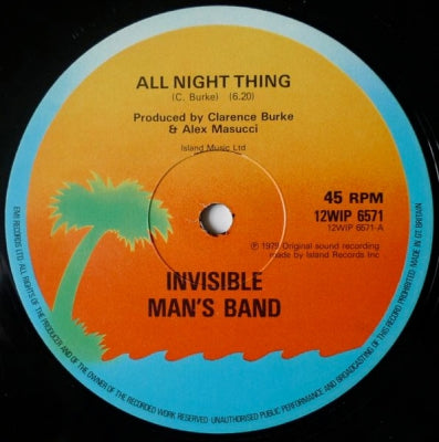 THE INVISIBLE MAN'S BAND  - All Night Thing