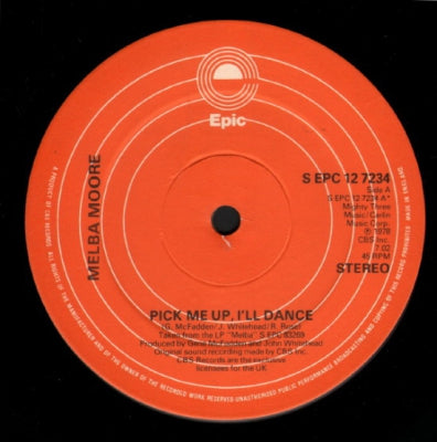 MELBA MOORE - Pick Me Up I'll Dance