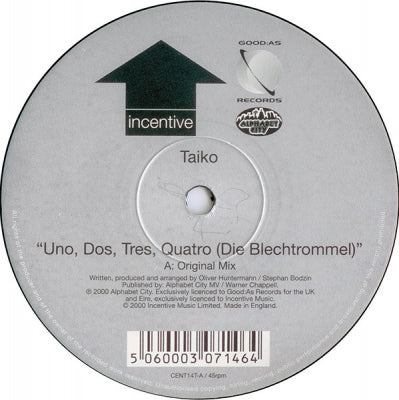 TAIKO - Uno, Dos Tres, Quatro (Die Blechtrommel)