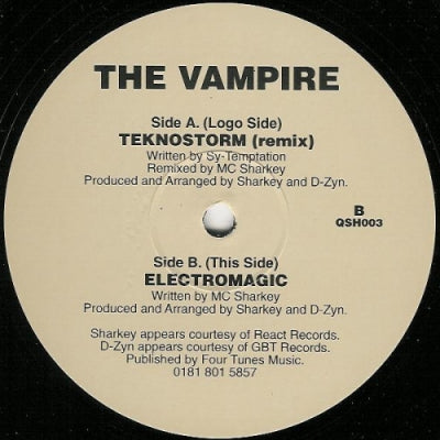 THE VAMPIRE - Teknostorm (Remix) / Electromagic