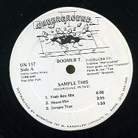 BOOMER T - Sample This
