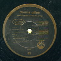 DONNA GILES - And Im Telling You I'm Not Going