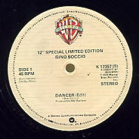 GINO SOCCIO - Dancer / So Lonely