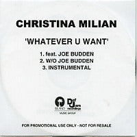 CHRISTINA MILIAN - Whatever U Want