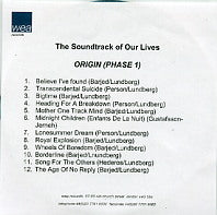SOUNDTRACK OF OUR LIVES - Origin (Phase 1)