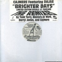 CAJMERE - Brighter Days (Remixes)